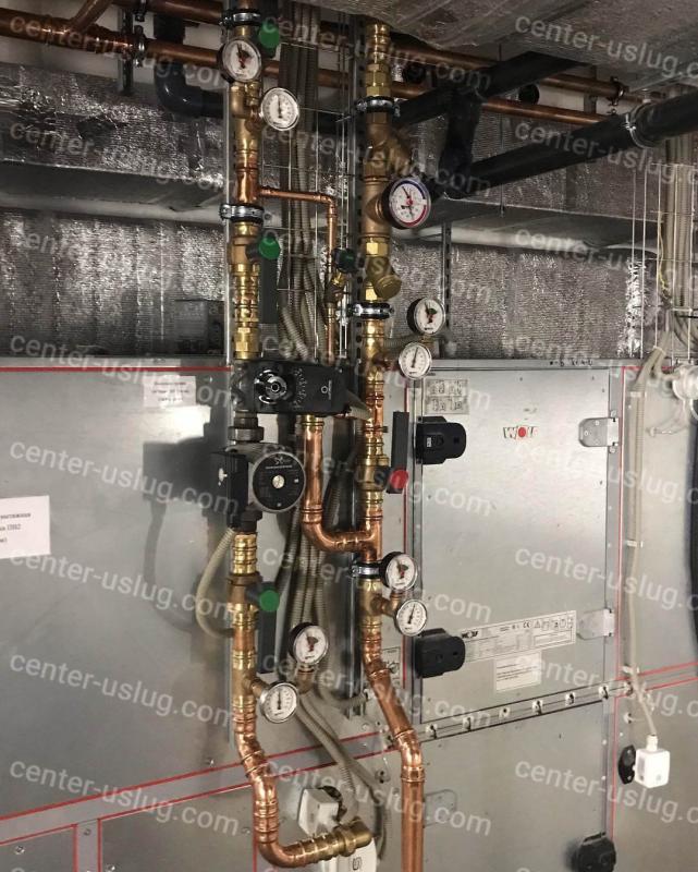 Отопление бассейна