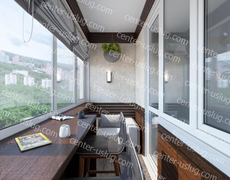 Дизайн-проект. Сделать кабинет, а балкон превратить в комнату