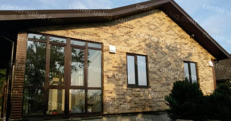 Дом 76 м² с застеклённой террасой