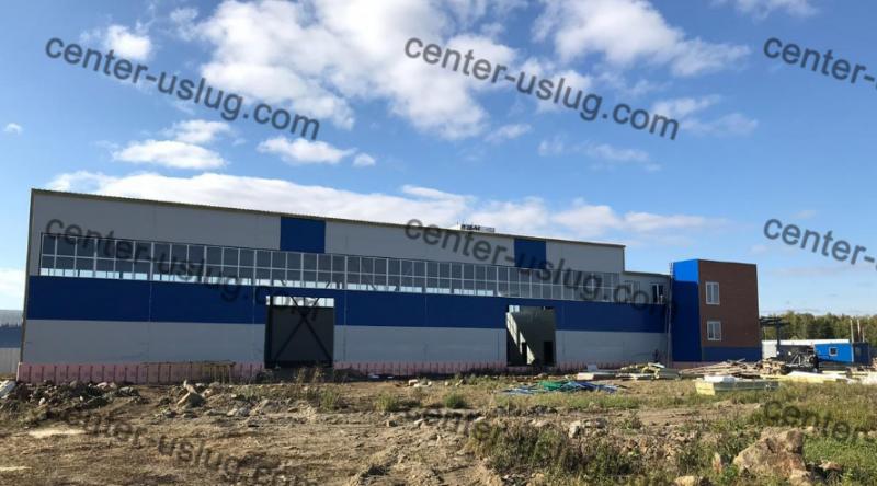 Построили производственный комплекс с АБК