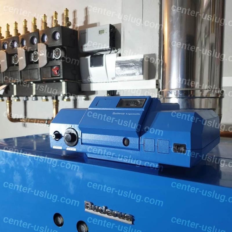 Газовая котельная в доме 600 м²