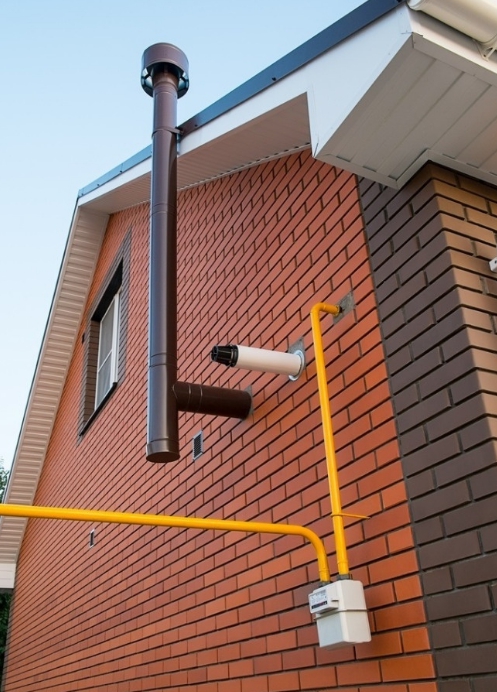 Газифицировали загородный дом