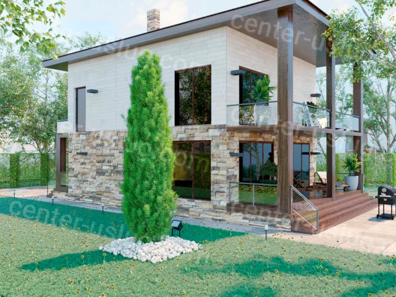 Дизайн-проект загородного дом в Тярлево