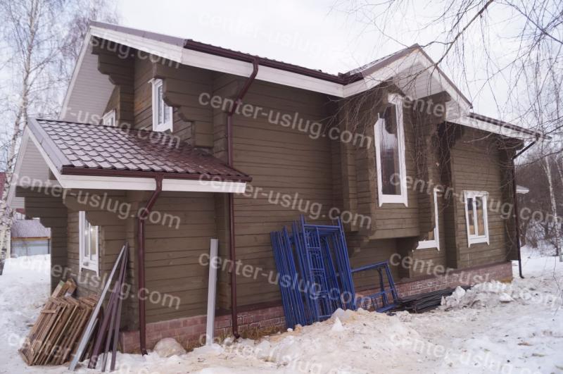 Замена кровли на крыше загородного дома