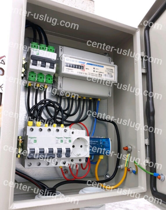 Подключение электричества 15 КВт к 14 часткам