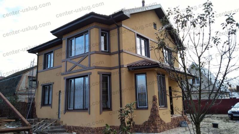 Построили дом по индивидуальному проекту