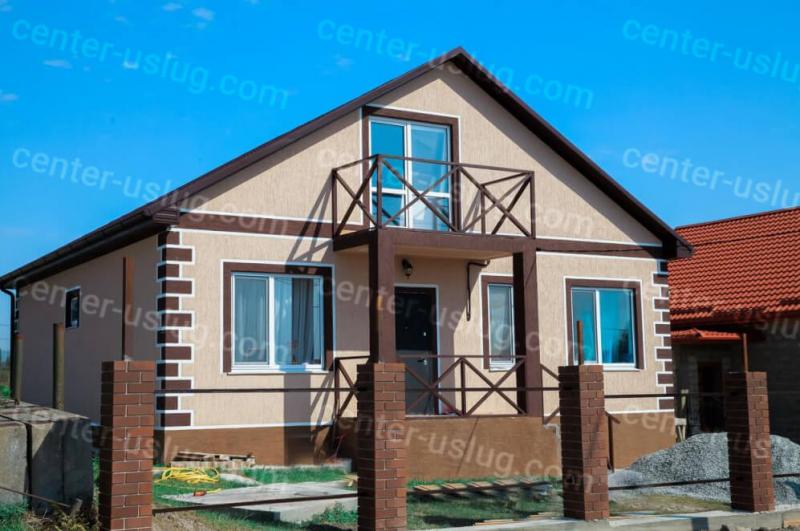 Строительство частного дома 125 м²