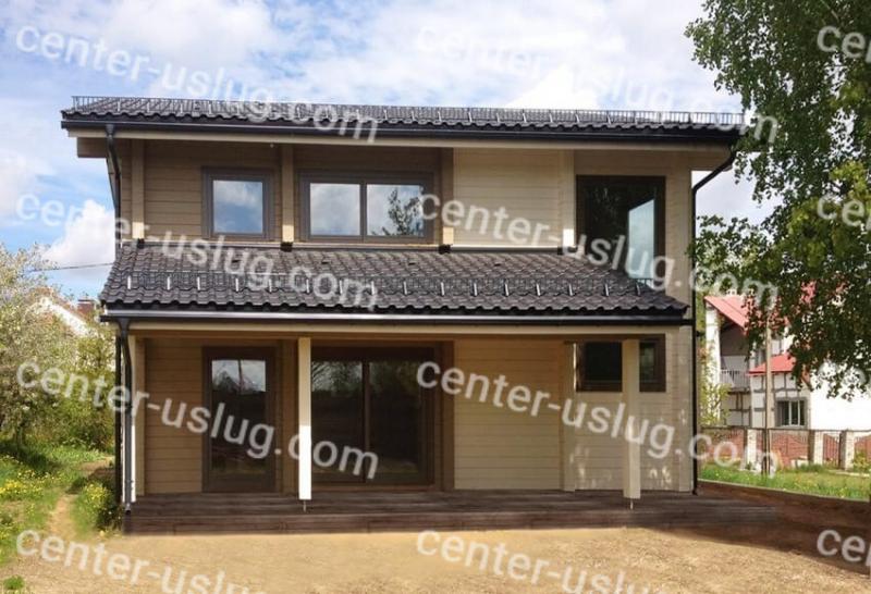 Дизайн-проект и авторский надзор дома из клееного бруса 217 м²