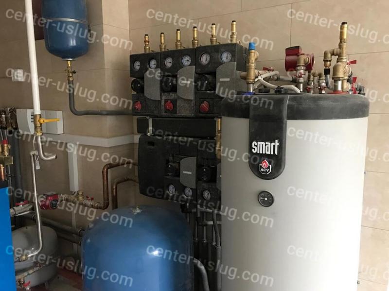 Теплоснабжение дома 350 м²