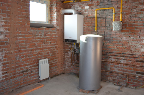 Отопление коттеджа 530 м²