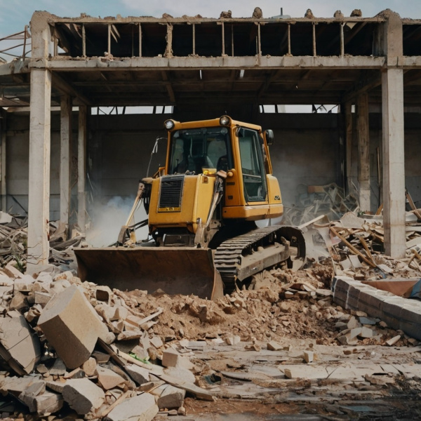 Снос нежилых зданий